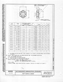 Manufacturer's drawing for Generic Parts - Aviation General Manuals. Drawing number AN320