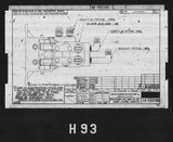 Manufacturer's drawing for North American Aviation B-25 Mitchell Bomber. Drawing number 98-580780