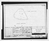 Manufacturer's drawing for Boeing Aircraft Corporation B-17 Flying Fortress. Drawing number 21-6020