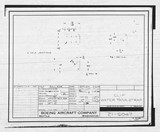 Manufacturer's drawing for Boeing Aircraft Corporation B-17 Flying Fortress. Drawing number 21-6047
