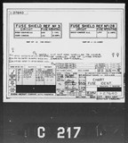 Manufacturer's drawing for Boeing Aircraft Corporation B-17 Flying Fortress. Drawing number 1-27640