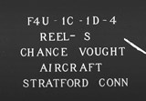 Manufacturer's drawing for Chance Vought F4U Corsair. Drawing number CORSAIR ROLL S