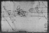 Manufacturer's drawing for North American Aviation B-25 Mitchell Bomber. Drawing number 108-00025