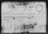 Manufacturer's drawing for North American Aviation B-25 Mitchell Bomber. Drawing number 98-53410