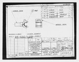Manufacturer's drawing for Beechcraft (Beech Aircraft Corporation) AT-10 Wichita - Private. Drawing number 105953