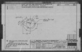 Manufacturer's drawing for North American Aviation B-25 Mitchell Bomber. Drawing number 98-611102