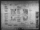 Manufacturer's drawing for Chance Vought F4U Corsair. Drawing number 38414