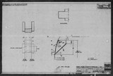 Manufacturer's drawing for North American Aviation B-25 Mitchell Bomber. Drawing number 98-62494