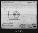 Manufacturer's drawing for North American Aviation B-25 Mitchell Bomber. Drawing number 98-43143