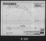 Manufacturer's drawing for North American Aviation P-51 Mustang. Drawing number 99-33132