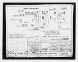 Manufacturer's drawing for Beechcraft AT-10 Wichita - Private. Drawing number 101441