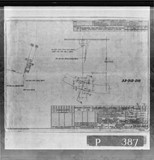 Manufacturer's drawing for Bell Aircraft P-39 Airacobra. Drawing number 33-312-018