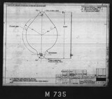 Manufacturer's drawing for North American Aviation B-25 Mitchell Bomber. Drawing number 98-61545