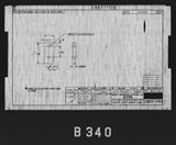 Manufacturer's drawing for North American Aviation B-25 Mitchell Bomber. Drawing number 108-317409