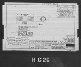 Manufacturer's drawing for North American Aviation B-25 Mitchell Bomber. Drawing number 98-735175
