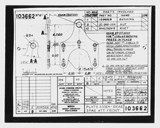 Manufacturer's drawing for Beechcraft AT-10 Wichita - Private. Drawing number 103662