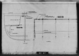 Manufacturer's drawing for North American Aviation B-25 Mitchell Bomber. Drawing number 98-58054