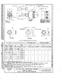 Manufacturer's drawing for Generic Parts - Aviation General Manuals. Drawing number AN3021