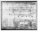 Manufacturer's drawing for Beechcraft Beech Staggerwing. Drawing number D171445