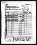 Manufacturer's drawing for North American Aviation AT-6 Texan / Harvard. Drawing number 1E111