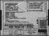Manufacturer's drawing for North American Aviation B-25 Mitchell Bomber. Drawing number 62A-47058