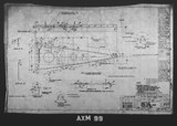 Manufacturer's drawing for Chance Vought F4U Corsair. Drawing number 38767