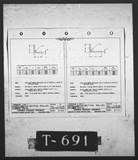 Manufacturer's drawing for Chance Vought F4U Corsair. Drawing number CVC-3100
