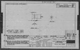 Manufacturer's drawing for North American Aviation B-25 Mitchell Bomber. Drawing number 108-712166_B