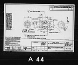 Manufacturer's drawing for Packard Packard Merlin V-1650. Drawing number at8116b