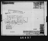 Manufacturer's drawing for North American Aviation B-25 Mitchell Bomber. Drawing number 62b-11293