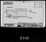 Manufacturer's drawing for Lockheed Corporation P-38 Lightning. Drawing number 202430