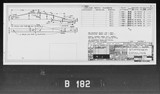 Manufacturer's drawing for Boeing Aircraft Corporation B-17 Flying Fortress. Drawing number 1-19811