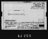 Manufacturer's drawing for North American Aviation B-25 Mitchell Bomber. Drawing number 108-588196
