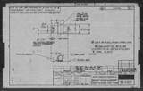 Manufacturer's drawing for North American Aviation B-25 Mitchell Bomber. Drawing number 98-61057_H