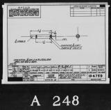 Manufacturer's drawing for Lockheed Corporation P-38 Lightning. Drawing number 194759