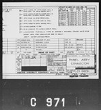 Manufacturer's drawing for Boeing Aircraft Corporation B-17 Flying Fortress. Drawing number 21-8891