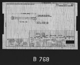 Manufacturer's drawing for North American Aviation B-25 Mitchell Bomber. Drawing number 108-588182