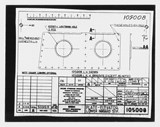 Manufacturer's drawing for Beechcraft AT-10 Wichita - Private. Drawing number 105008
