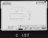 Manufacturer's drawing for Lockheed Corporation P-38 Lightning. Drawing number 195298