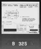 Manufacturer's drawing for Boeing Aircraft Corporation B-17 Flying Fortress. Drawing number 1-20347