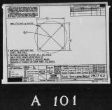Manufacturer's drawing for Lockheed Corporation P-38 Lightning. Drawing number 190742