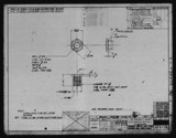Manufacturer's drawing for North American Aviation B-25 Mitchell Bomber. Drawing number 98-61126