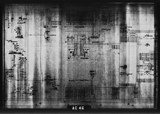 Manufacturer's drawing for North American Aviation B-25 Mitchell Bomber. Drawing number 98-542002