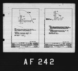 Manufacturer's drawing for North American Aviation B-25 Mitchell Bomber. Drawing number 1e82