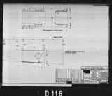 Manufacturer's drawing for Douglas Aircraft Company C-47 Skytrain. Drawing number 4118118