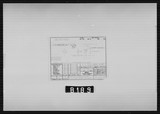 Manufacturer's drawing for Beechcraft T-34 Mentor. Drawing number 35-810133