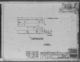 Manufacturer's drawing for North American Aviation B-25 Mitchell Bomber. Drawing number 108-61434