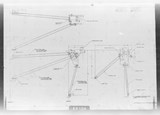 Manufacturer's drawing for North American Aviation B-25 Mitchell Bomber. Drawing number 98-61576