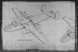 Manufacturer's drawing for North American Aviation B-25 Mitchell Bomber. Drawing number 108-00025