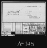 Manufacturer's drawing for Vultee Aircraft Corporation BT-13 Valiant. Drawing number 63-63203